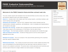 Tablet Screenshot of nationalcad.org
